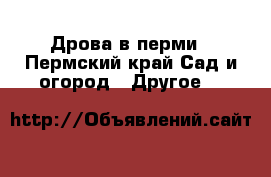 Дрова в перми - Пермский край Сад и огород » Другое   